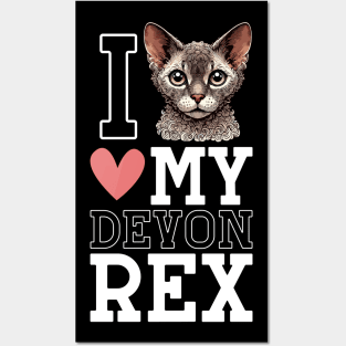 I love my Devon Rex Posters and Art